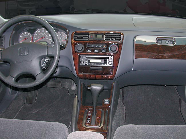 Honda Accord Wood Dash Kit by B&I