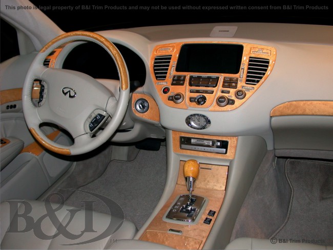 Fiti Q45 Wood Dash Kit by B&I