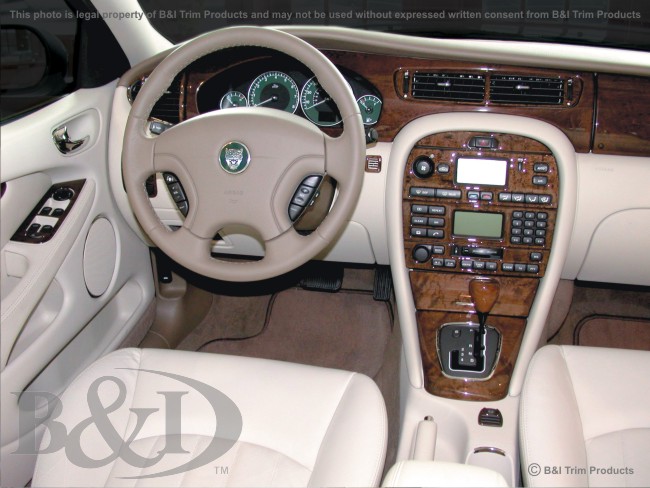 Jaguar X-type Wood Dash Kit by B&I