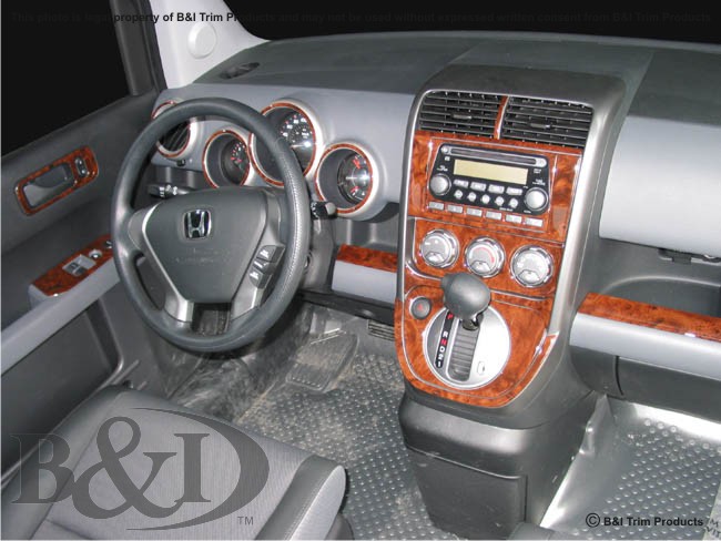 Honda Element Wood Dash Kit by B&I