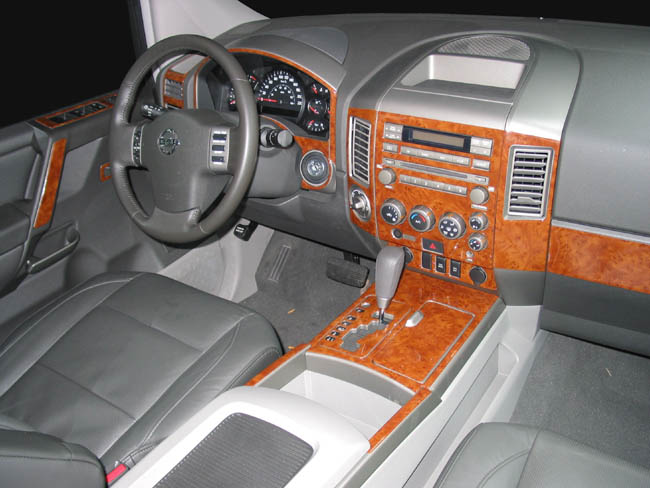 Nissan Pathfder Armada / Titan Wood Dash Kit by B&I