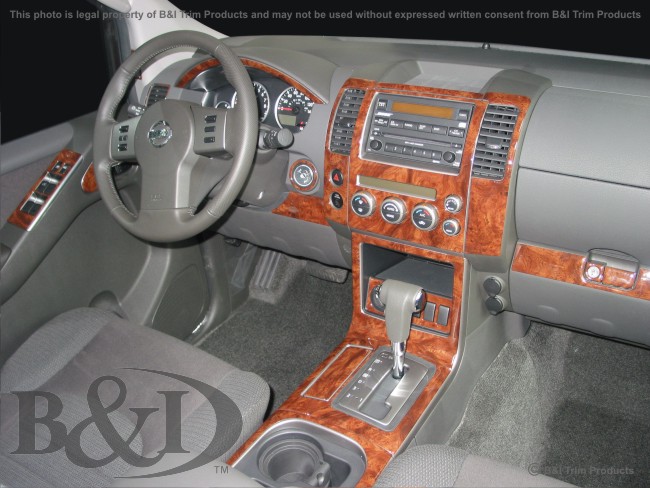 Nissan Pathfder Wood Dash Kit by B&I
