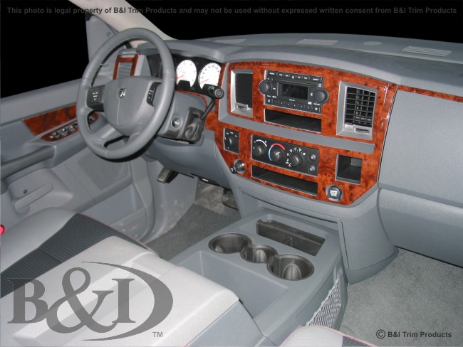 Dodge Ram Wood Dash Kit by B&I