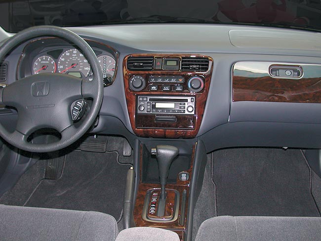 Honda Accord Wood Dash Kit by B&I