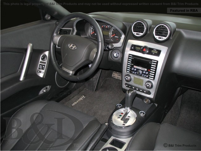 Hyundai Tiburon 07-up Wood Dash Kit by B&I