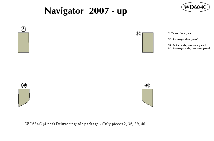 Lcoln Navigator Dash Kit by B&I